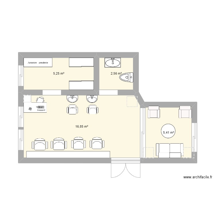 clr. Plan de 0 pièce et 0 m2