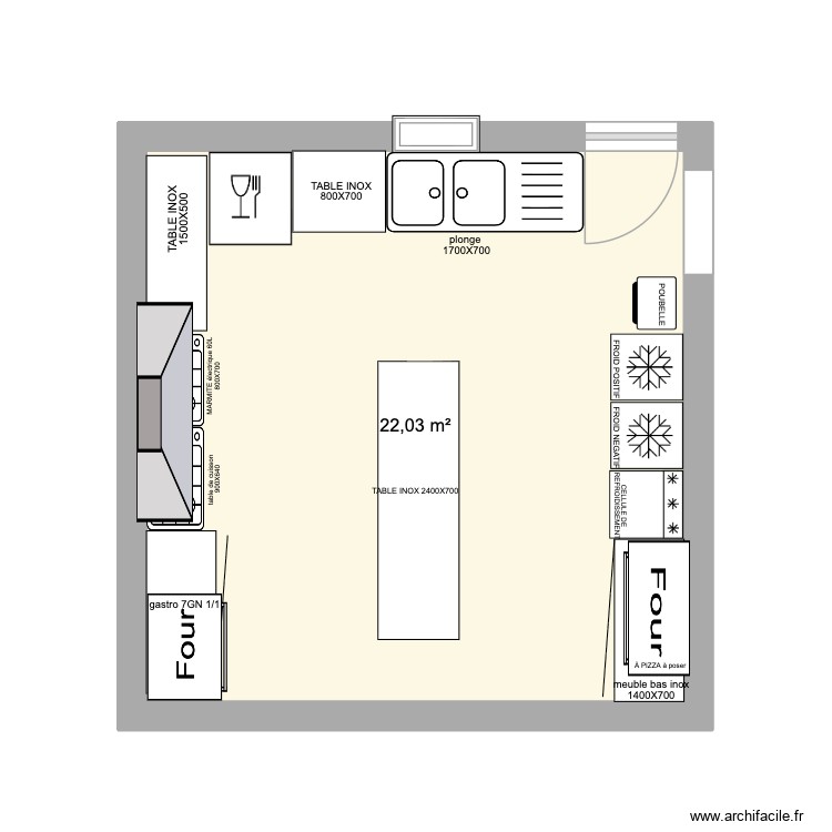 labo de transformation. Plan de 0 pièce et 0 m2