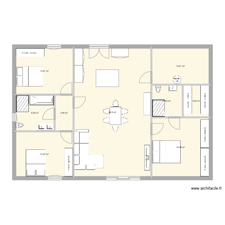 maison  vik 1. Plan de 0 pièce et 0 m2