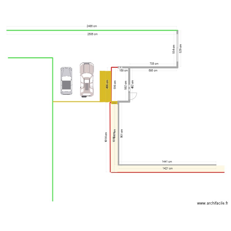 ENTREE 1. Plan de 1 pièce et 0 m2