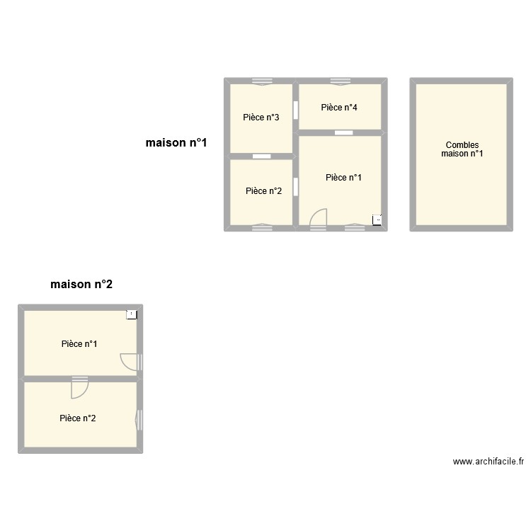 denizoat maiopsn. Plan de 7 pièces et 109 m2