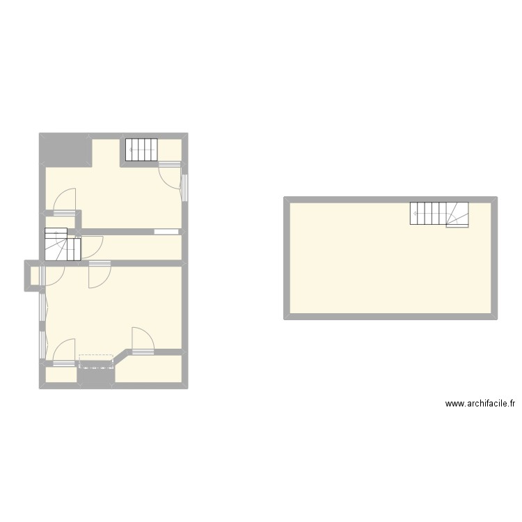 Guichard - Louviers. Plan de 18 pièces et 108 m2