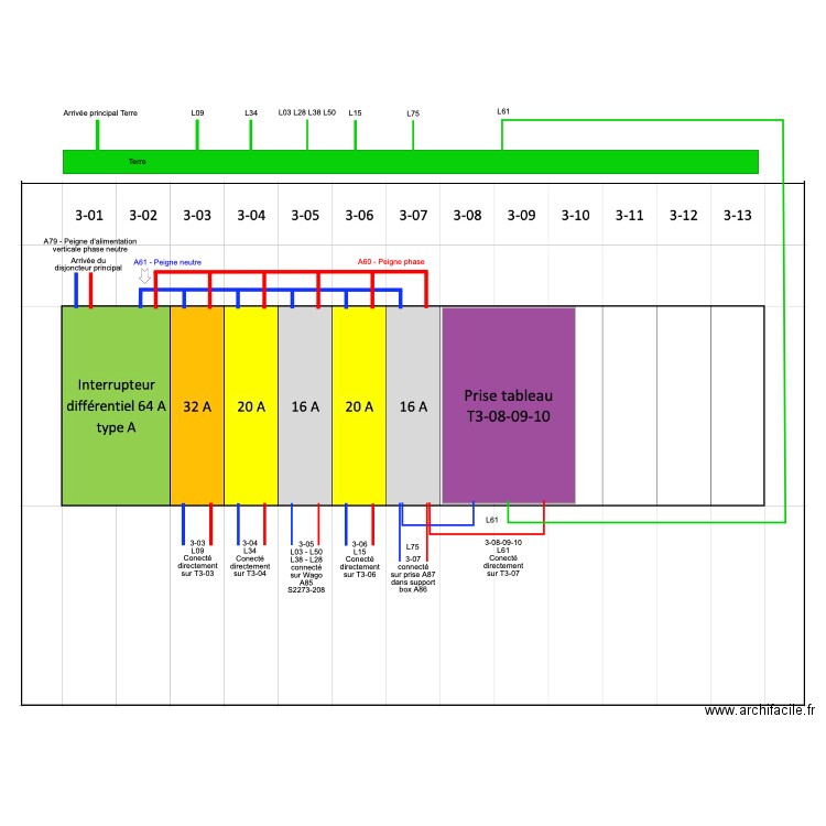 Appt Fred - Plan 12 - Tableau 3 - 2023-12-23-13h42. Plan de 0 pièce et 0 m2