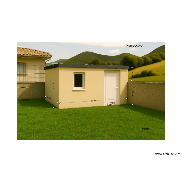 Perspective10. Plan de 0 pièce et 0 m2