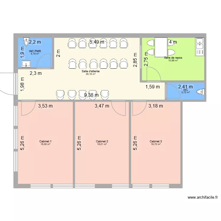 SOS M&eacute;decins ES3 v100. Plan de 