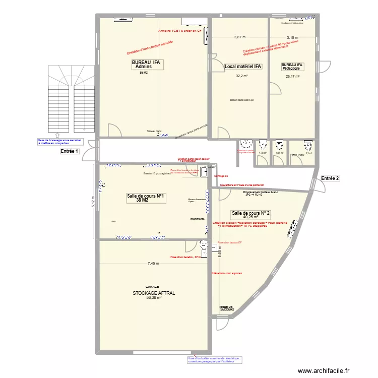 TOULOUSE B&acirc;timent D RDC... Plan de 
