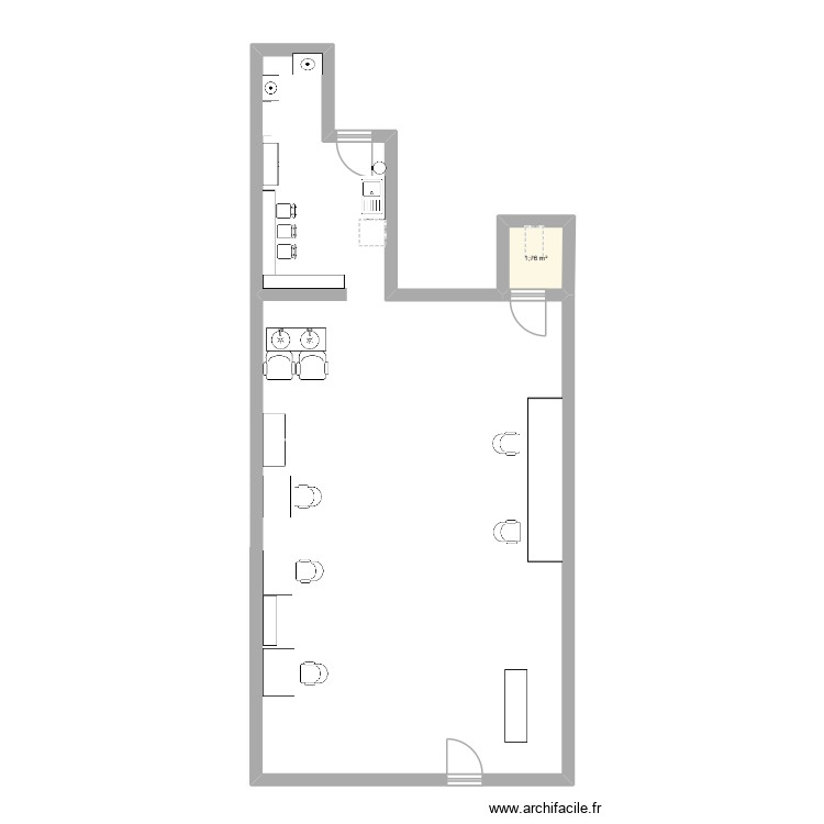 stage chloe. Plan de 0 pièce et 0 m2