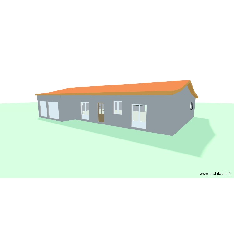 HUREY. Plan de 1 pièce et 188 m2