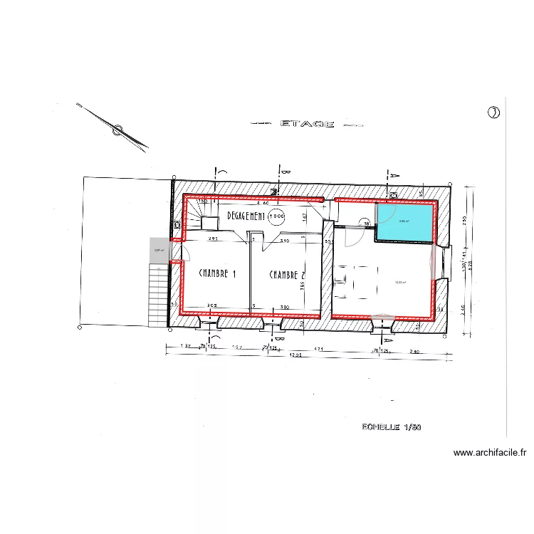 Fontenay - Buron- R+1. Plan de Fontenay - Buron- R+1. Plan de