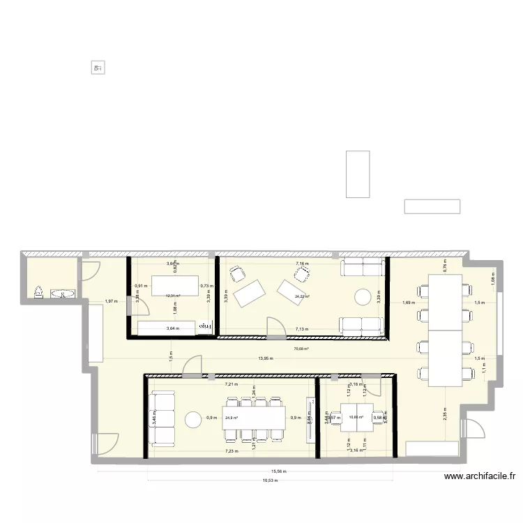 LA DURANNE X7 vtest. Plan de 5 et 143 m² LA DURANNE X7 vtest. Plan de 5 et 143 m²