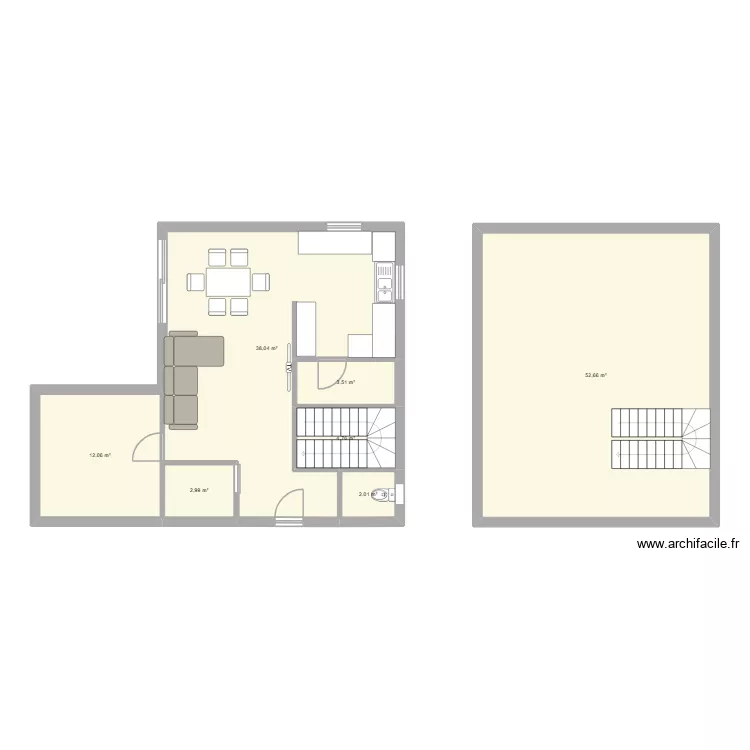 Juju V2. Plan de 7 Pièces et 116 m² Juju V2. Plan de 7 Pièces et 116 m²