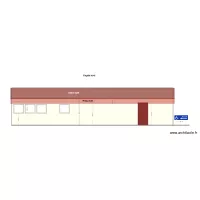 plan local facade nord