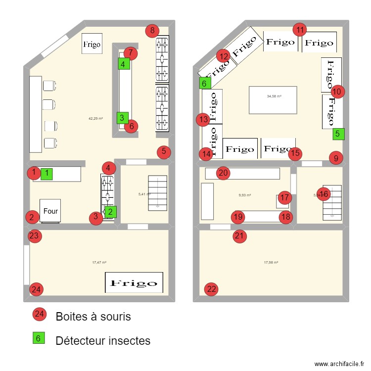 THE GOOD KATE. Plan de 0 pièce et 0 m2