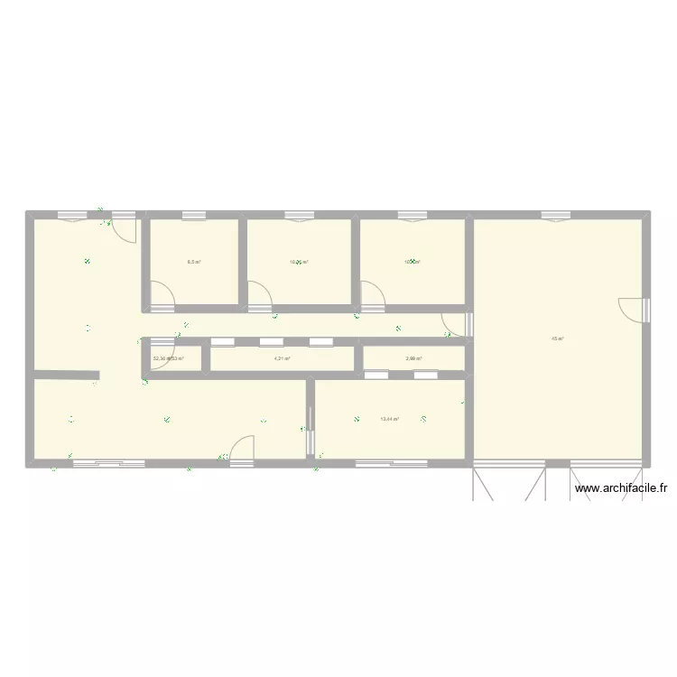 maison. Plan de maison. Plan de