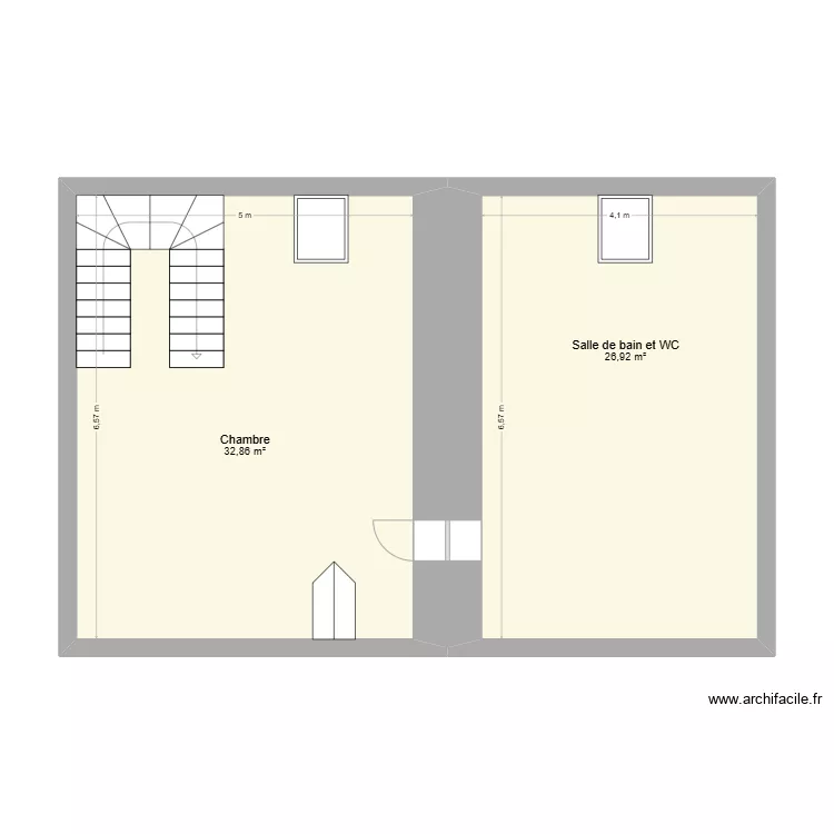 &eacute;tage 2. Plan de 