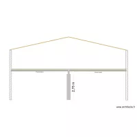 Coupe plancher &eacute;tage