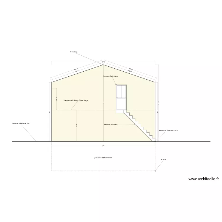 façade 2. Plan de façade 2. Plan de