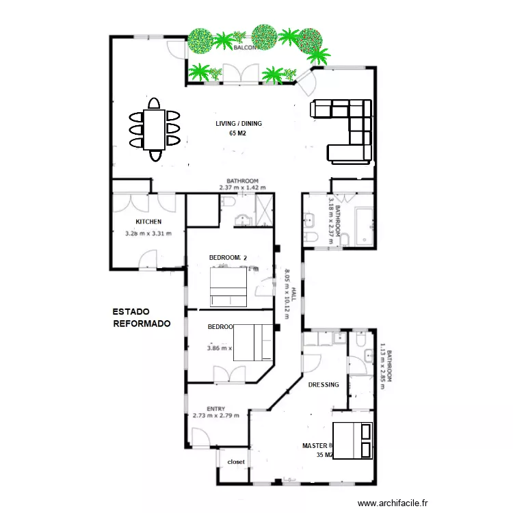 Comandante Zorita. Plan de 