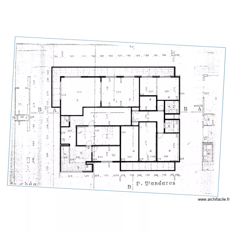 appart swan. Plan de 