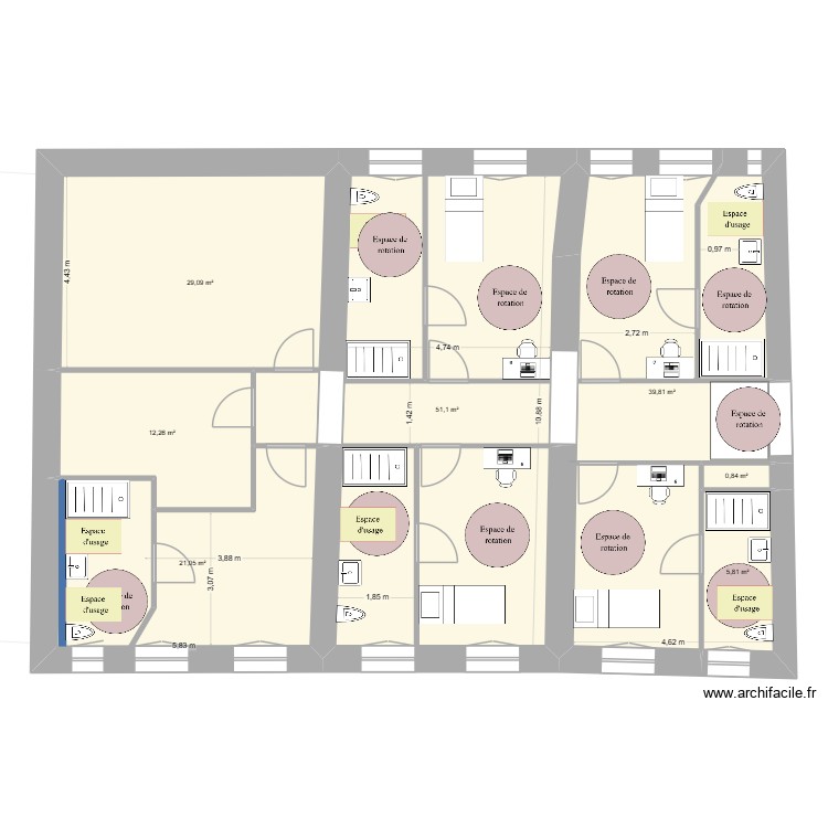 LHSS. Plan de 0 pièce et 0 m2 LHSS. Plan de 0 pièce et 0 m2