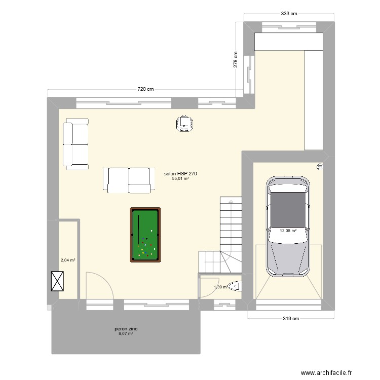 maison av. Plan de 15 pièces et 204 m2