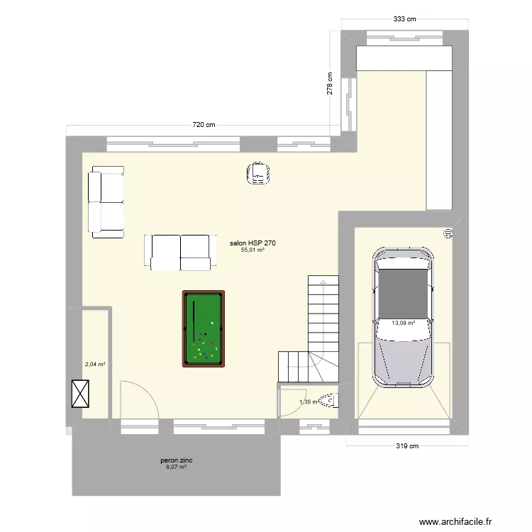 maison av. Plan de 