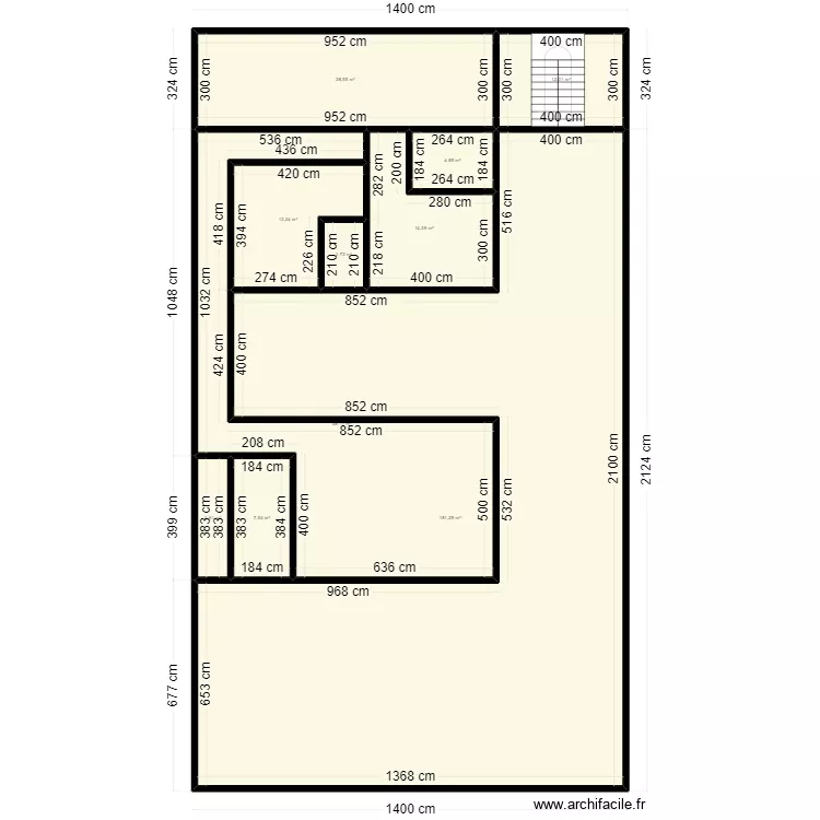 BM Appartement 2. Plan de 
