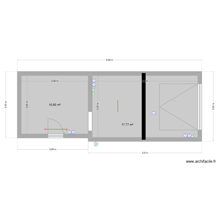 Dépendances 2. Plan de 0 pièce et 0 m2