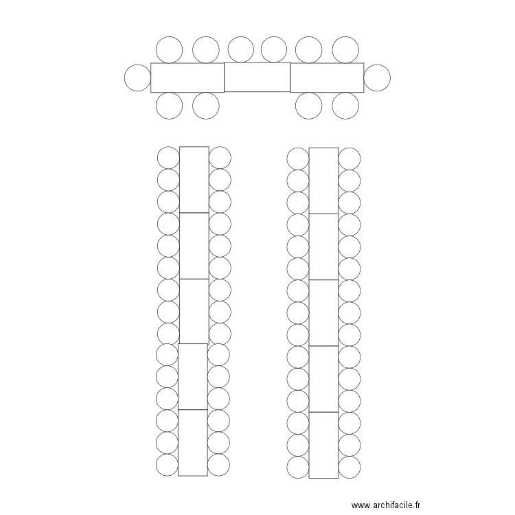 PLAN TABLE. Plan de 0 pièce et 0 m2