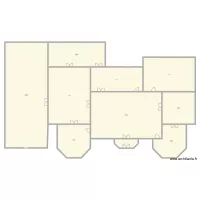 rez de chaussé  de la  maison 1 sur bloxburg