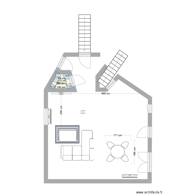 maison travaux 2024. Plan de 0 pièce et 0 m2