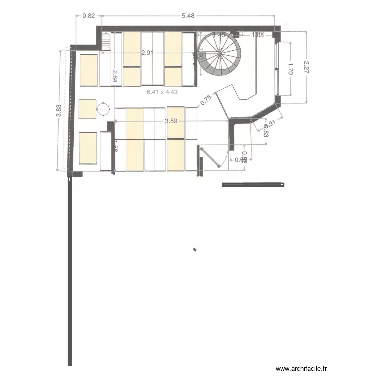rdc. Plan de 