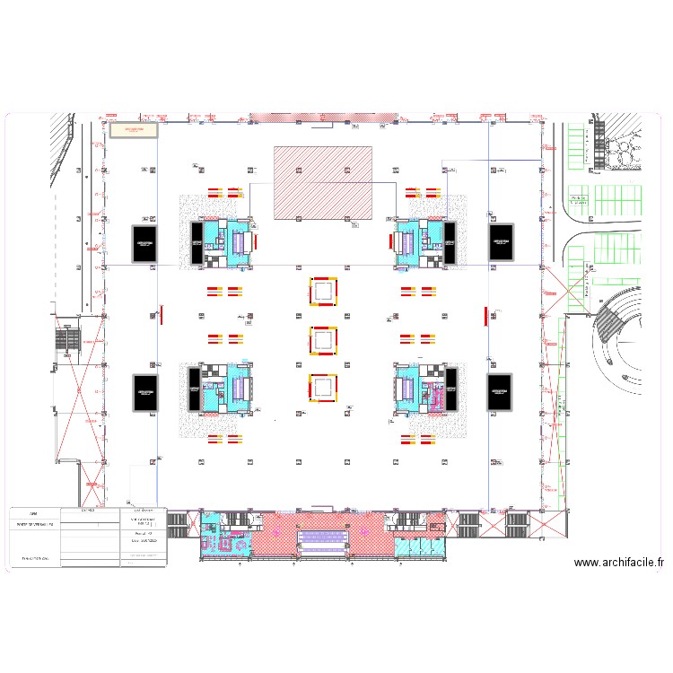 PORTE VERSAILLES - 7.2. Plan de 9 pièces et 1077 m2
