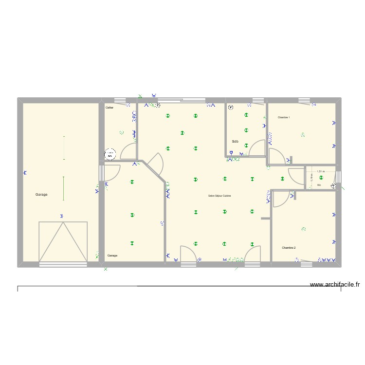 Plan Elec. Plan de 0 pièce et 0 m2