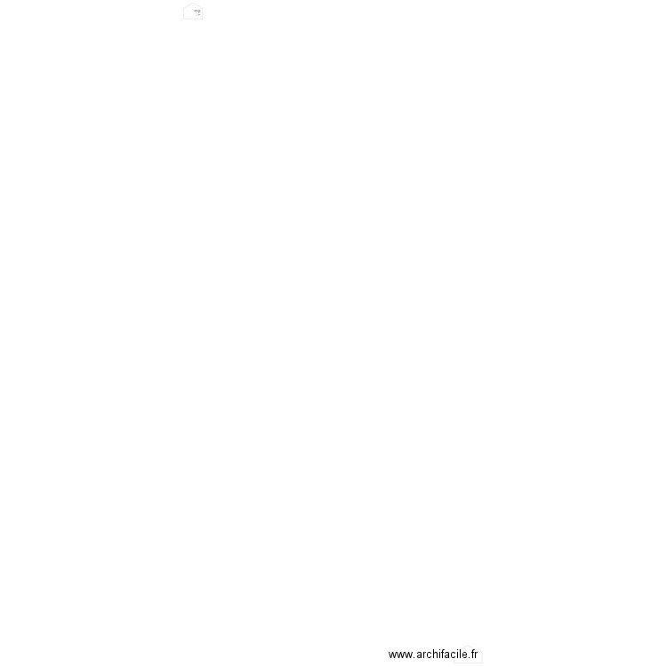 projet abri de jardin face ouest. Plan de 0 pièce et 0 m2