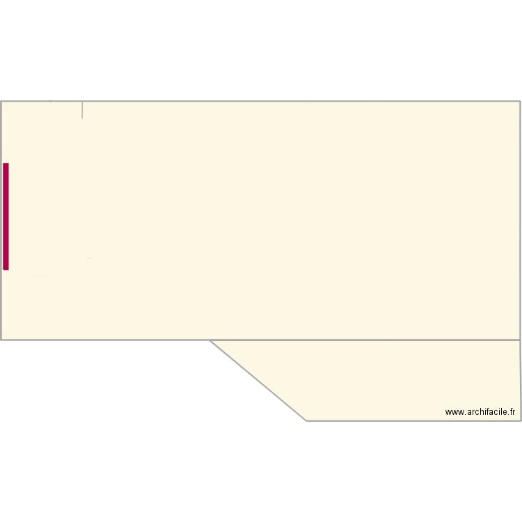 carter-cash. Plan de 2 pièces et 264 m2