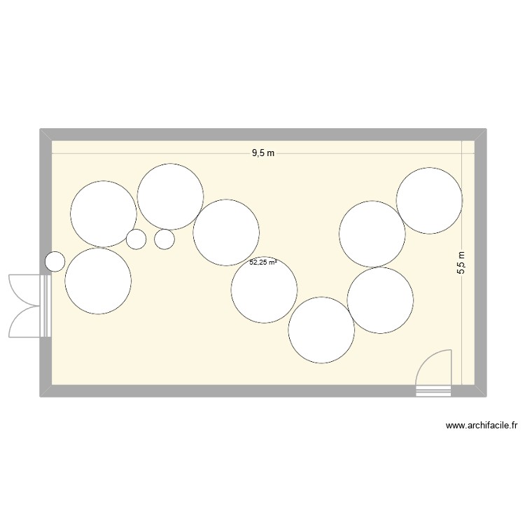 plan de salle mariage. Plan de 0 pièce et 0 m2