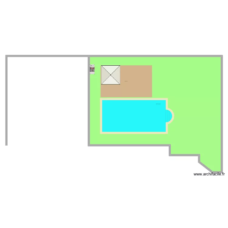 SSS. Plan de 1 et 307 m² SSS. Plan de 1 et 307 m²