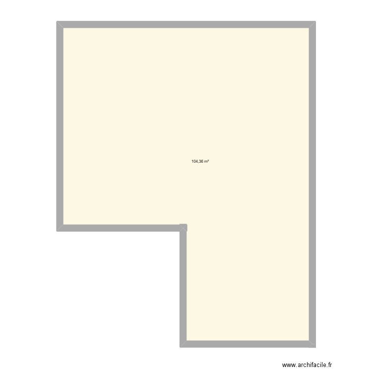 2em maison yoh]@nn. Plan de 1 pièce et 104 m2