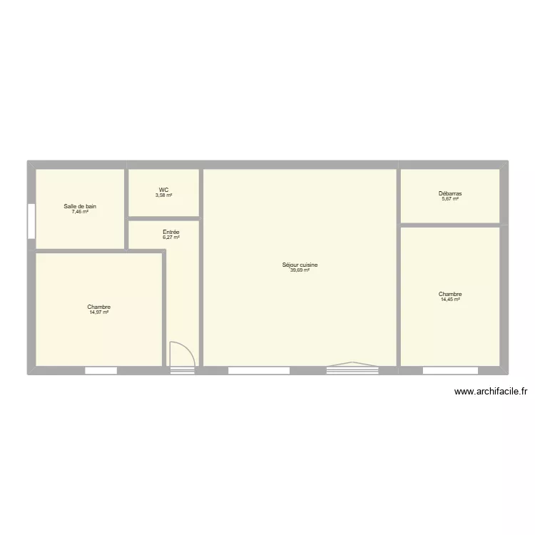 343 sci hcn. Plan de 7 et 92 m² 343 sci hcn. Plan de 7 et 92 m²