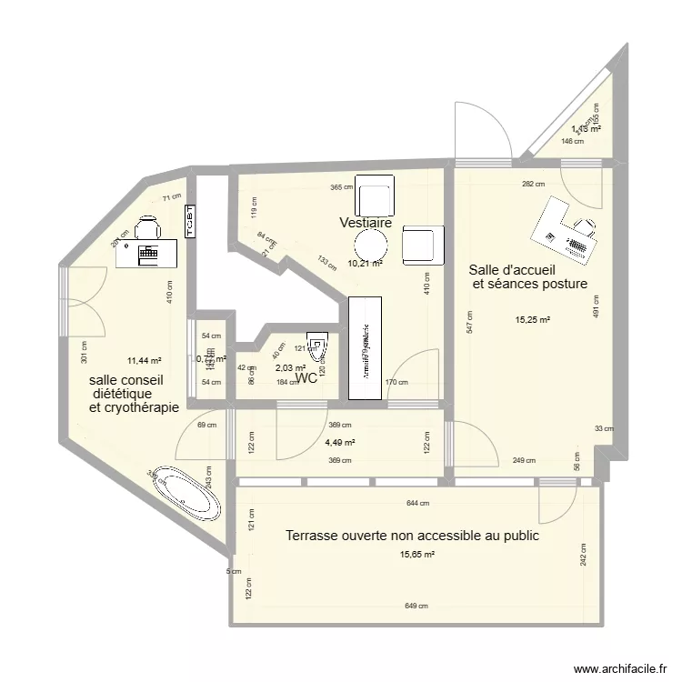 coach galerie gare am&eacute;nagement. Plan de 