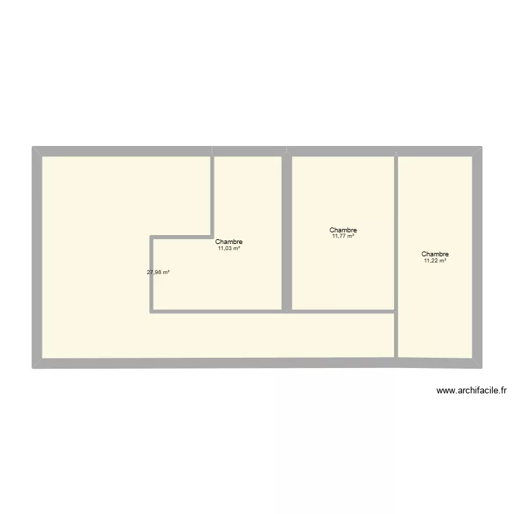 muret coloc. Plan de 4 et 62 m² muret coloc. Plan de 4 et 62 m²