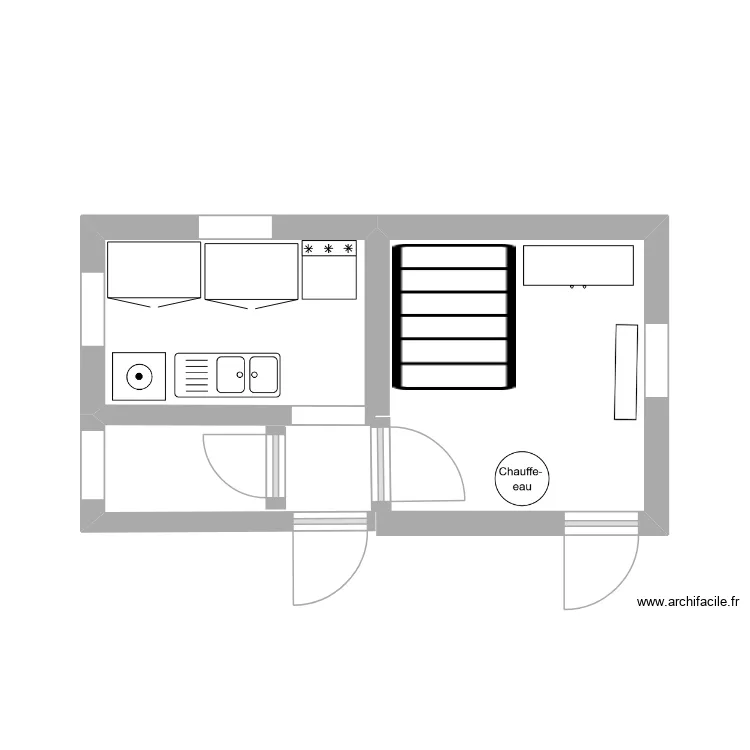 travaux Tuilerie. Plan de 