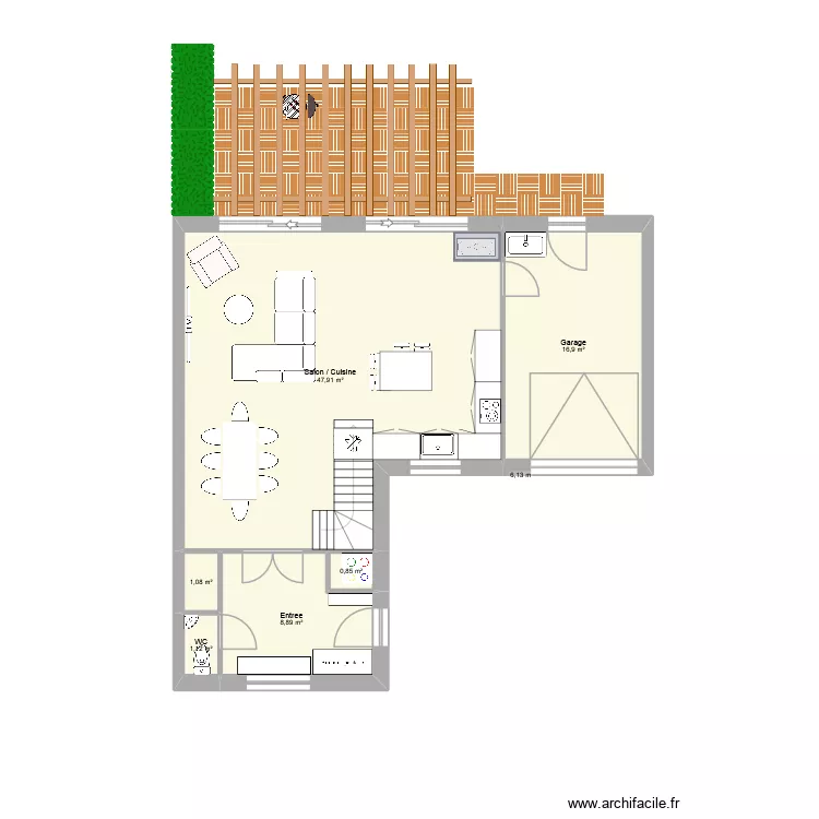 Louis_20260428. Plan de 19  et 155 m²