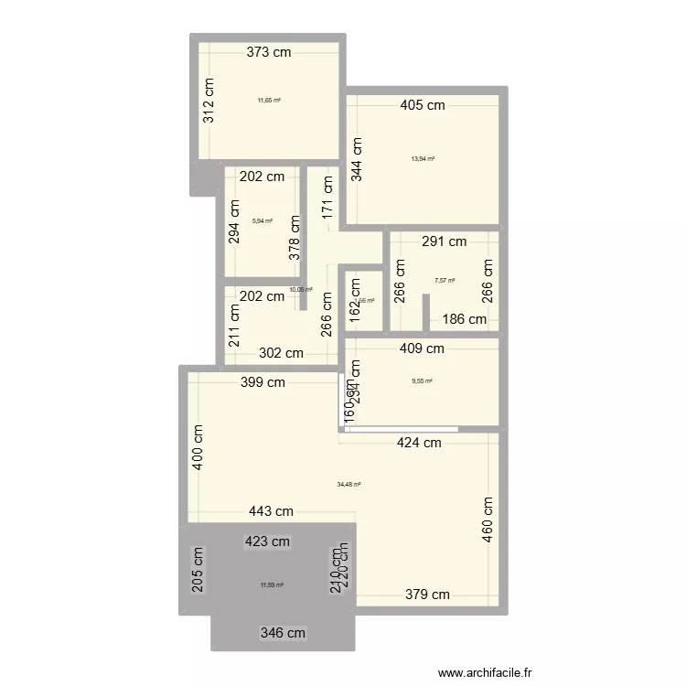 Plan 214 C1R. Plan de 