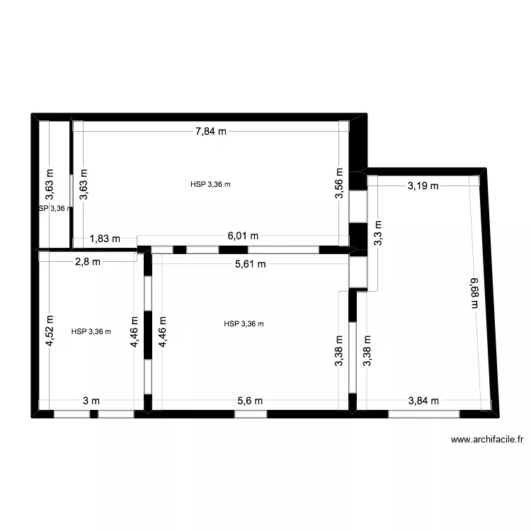LOCAL VEKAM SPORT 2. Plan de 10 et 169 m² LOCAL VEKAM SPORT 2. Plan de 10 et 169 m²