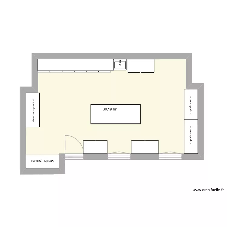 Laverie macon V2. Plan de 1 et 30 m² Laverie macon V2. Plan de 1 et 30 m²