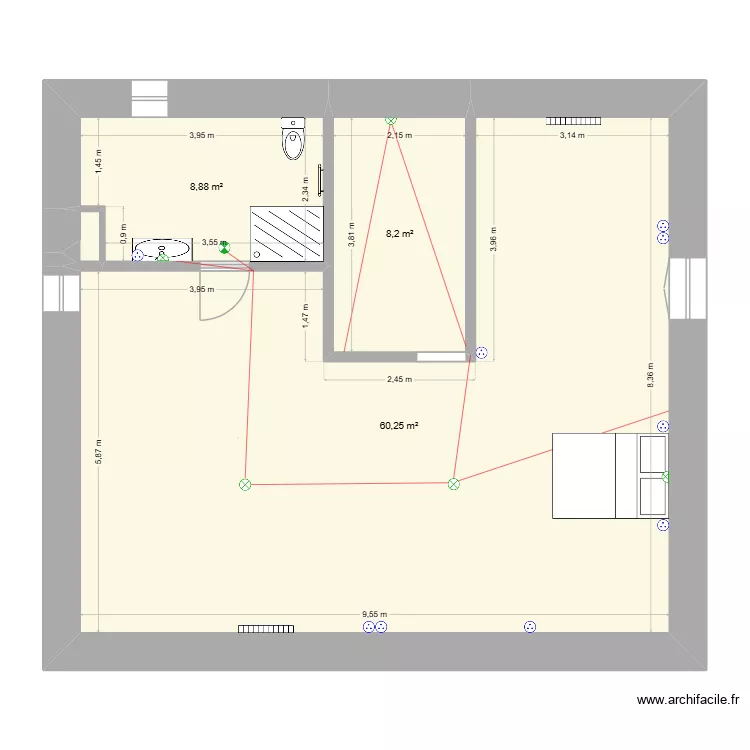 SCHELDT &eacute;tage. Plan de 