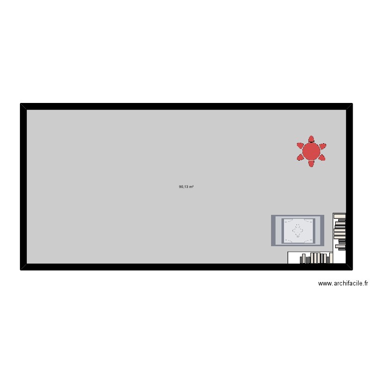 Crèche . Plan de 0 pièce et 0 m2