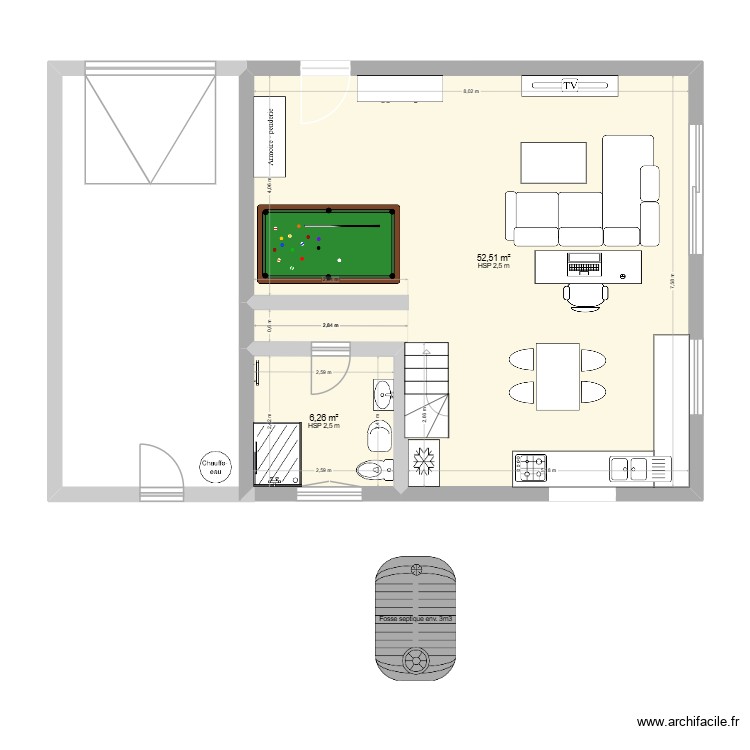 MAISON ACTUEL. Plan de 0 pièce et 0 m2